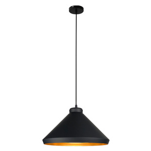 现代简约复古工业风餐厅灯罩创意个性吧台黑色咖啡店餐馆乐器吊灯