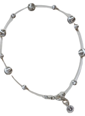 S925银小众设计感银河手链