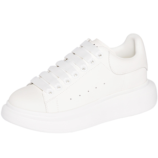 REEMOOR睿慕厚底增高小白鞋25新款百搭休闲运动鞋简约板鞋女鞋