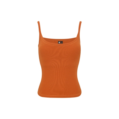 可拆卸胸垫罗纹弹力吊带背心