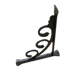 美式复古层板托铝合金托架实木隔板支架搁板三角架灯笼挂架支撑架