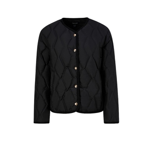 【90%鹅绒】PRICH时尚圆领菱格绗线轻盈保暖羽绒服冬季新款女