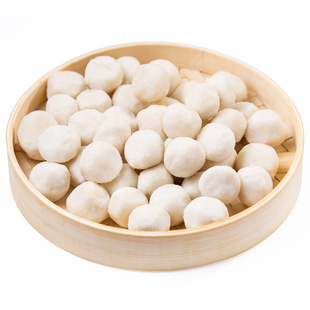 龚嫂手工青鱼丸实心鱼肉丸湖北赤壁特产荆州火锅食材当天现做258g