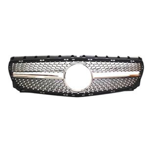 适用于奔驰B200中网改装升级B180B260满天星中网w246前脸amg竖条