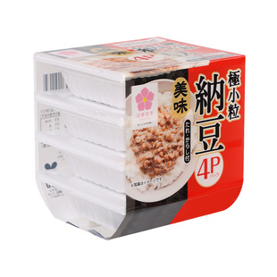 日本纳豆原装进口即食北海道滨莉拉丝纳豆拌饭寿司小粒发酵纳豆