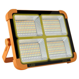 户外照明灯具太阳能充电夜市摆摊灯家用手提应急灯便携强光露营灯