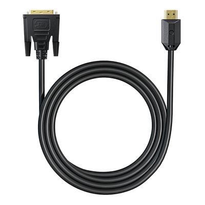 惠普hdmi转dvi高清视频连接线