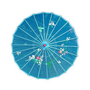 广场舞蹈伞演出道具伞透明绢纱伞结实实木杆跳舞伞儿童油纸伞包邮