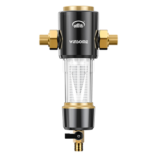 前置过滤器自来水水质前端净水器全屋滤水器大流量自动反冲洗家用