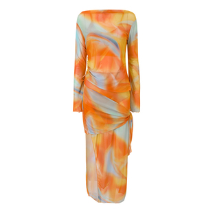 泰式大码泳衣女绝美高级感2026新款长裙比基尼度假泡温泉胖mm遮肉