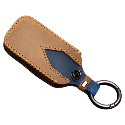 荣威疯马皮钥匙套专车专用