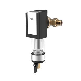 日本toclas前置过滤器家用反冲洗万向大流量自来水中央全屋净水器