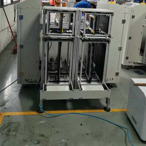 深圳厂家NG/OK收板机 一体自动上下料卷绕机机平移式双轨ng收板机