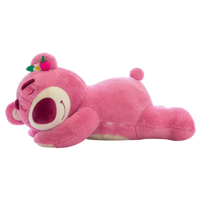 粉色草莓熊玩偶公仔毛绒玩具娃娃睡觉抱枕儿童情人节生日礼物女生