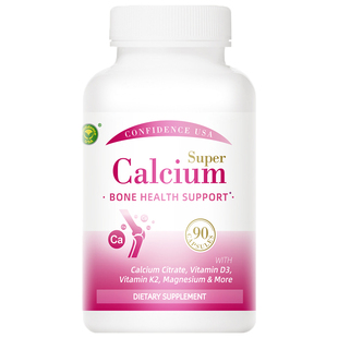 信心康乐孕妇钙片孕期柠檬酸钙缓解女性抽筋不适备孕进口补钙专用