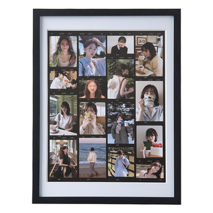时几初情侣相片框定制洗照片打印16寸闺蜜相册胶卷胶片纪念相框