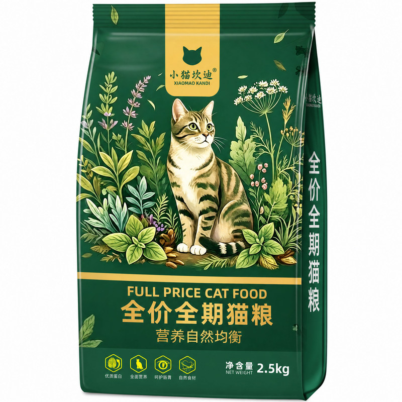 兴萨全阶段均衡营养猫粮通用
