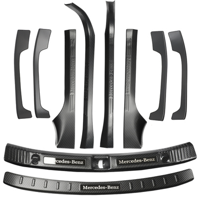 奔驰后备箱改装饰汽车用品门槛条