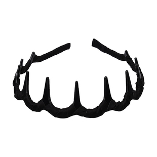 高颅顶波浪发箍女2025新款带齿防滑洗脸不压发头箍显脸小发卡头饰