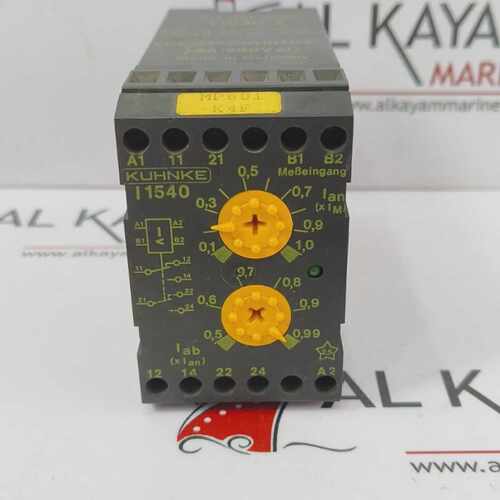 KUHNKE I1540.2 CURRENT MONITORING RELAY 6A/250V AC  (FAST SH