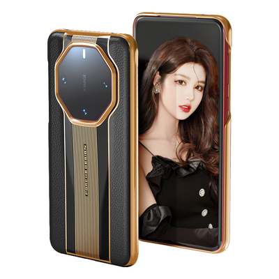 mate60rs手机壳mate70保护套真皮