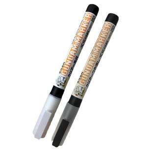 郡士消光马克笔 高达手办模型娃娃水性光油 GM501亮光 GM502哑光