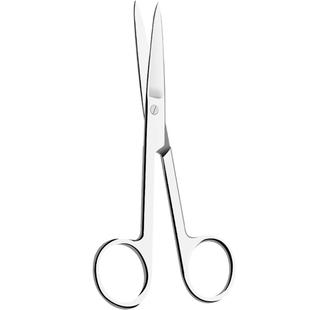 秝客不锈钢剪刀弯头直尖头医用外科手术剪伤口拆线实验室用小剪刀