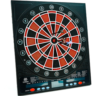 德国W.M软式比赛安全电子飞镖盘套装成人儿童娱乐自动计分飞镖靶