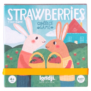 londji草莓大作战小小桌游儿童益智玩具策略判断游戏4岁+生日礼物