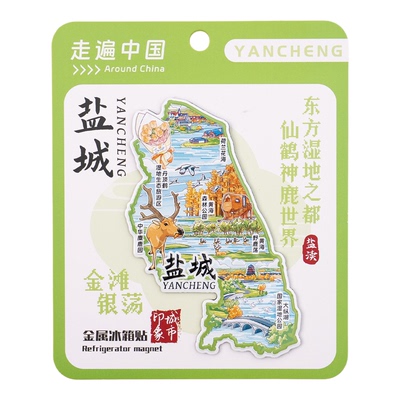 盐城金属冰箱贴荷兰花海