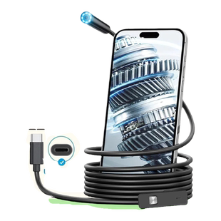 超高清自动对焦1000万内窥镜摄像头汽修发动机管道工业探头防水管