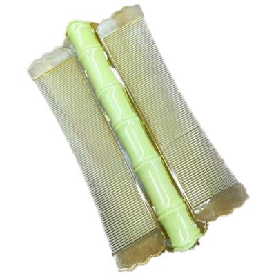 新款仿生竹篦子头皮屑超密齿