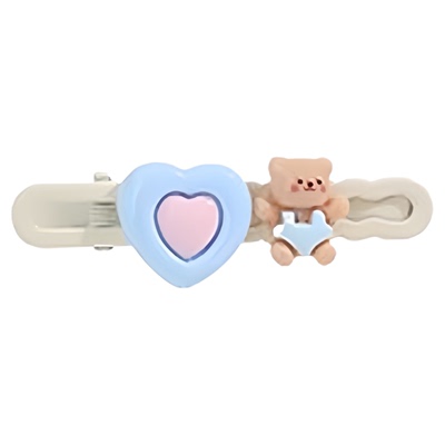 鸭嘴夹少女心发夹刘海侧边夹甜美可爱儿童发夹可爱超萌碎发一字夹