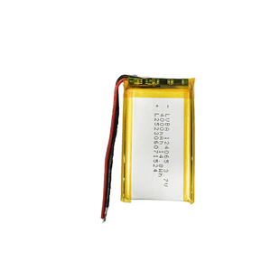 3.7V4000mah聚合物锂电池124065智能视频监控机器人电子产品内置