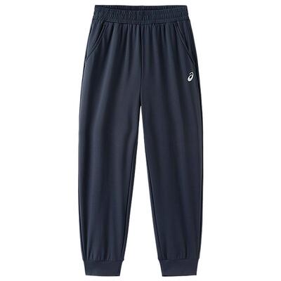 ASICS/亚瑟士童装26年春季新款针织束口裤四面弹力吸湿速干运动裤