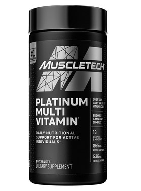 美国MuscleTech肌肉科技白金维生素 豹哥补剂健身增肌促进恢复