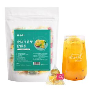 百香果柠檬金桔茶冻干水果茶冲泡饮品花果茶泡水喝果茶茶包纯水果