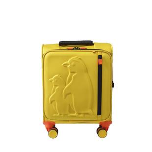 英国it行李箱卡通动物企鹅浮雕儿童行李箱旅行拉杆15寸登机软箱