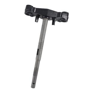 适用于南方蒙娜丽莎150复古踏板摩托车方向柱实心三星下联板立柱