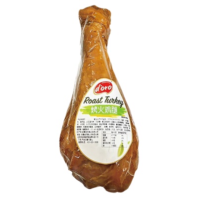 DORO霹雳火鸡腿超大烤火鸡腿巨大零食开袋即食美式烟熏批发商用