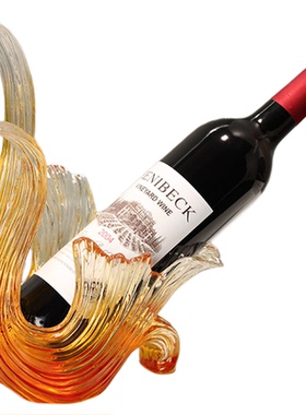 创意天鹅红酒架装饰品摆件