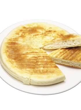 湖北特产严老头火烧馍农家面饼土灶大饼2千克共5片营养早餐半成品