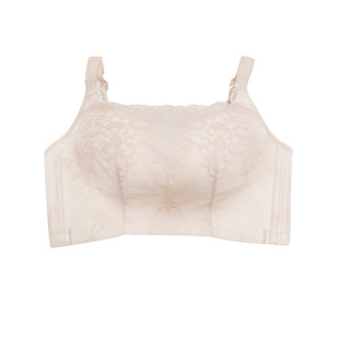 新品爱戴文胸青年无钢圈聚拢收副乳调整型抹胸式亲肤棉内衣6450