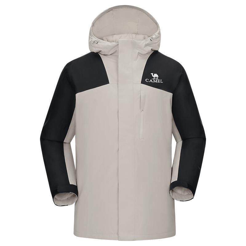 骆驼女装冲锋衣棉服加厚