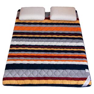 加厚保暖榻榻米床垫1米5双人1.8米法兰绒软垫家用1.2米冬季垫褥子