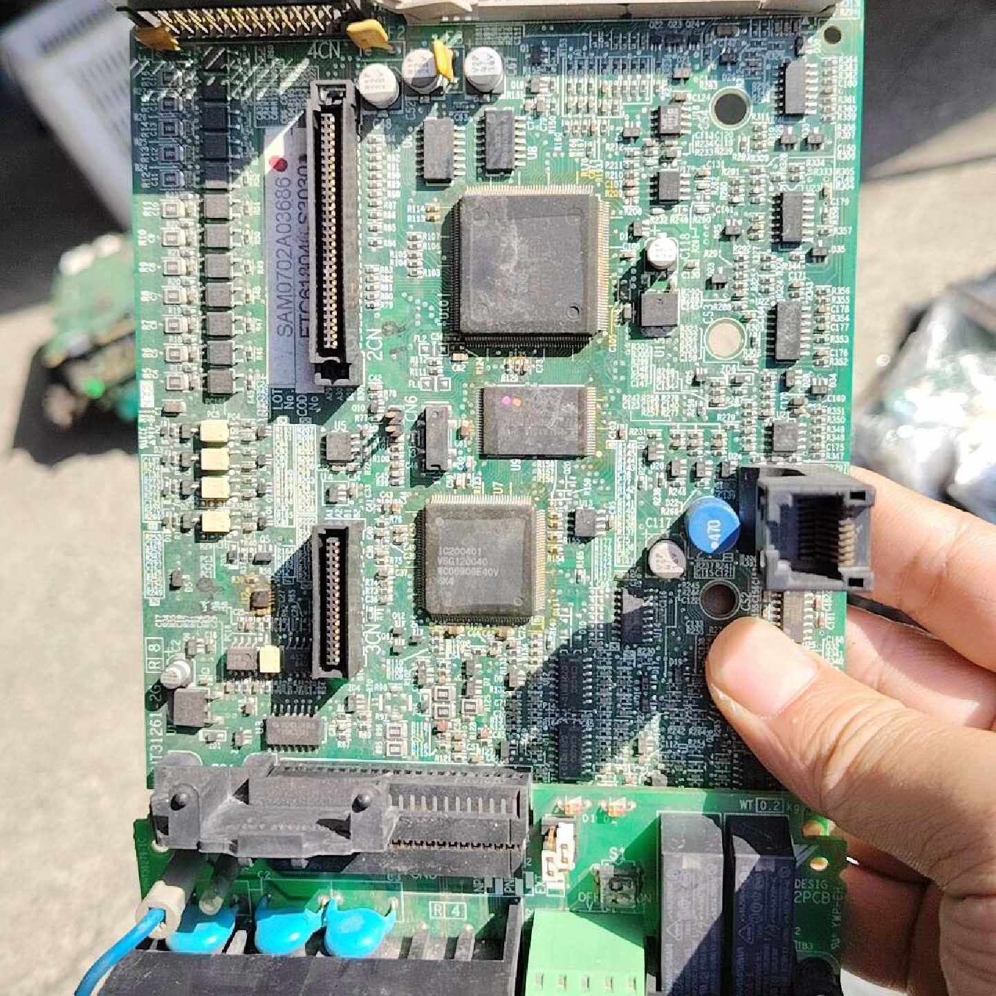 询安川变频器主板ETC618046S3030变频器拆机功能包