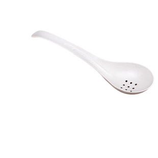 稻壳一次性大汤勺耐高温漏勺公勺子火锅饭店家用商用大号红色批发