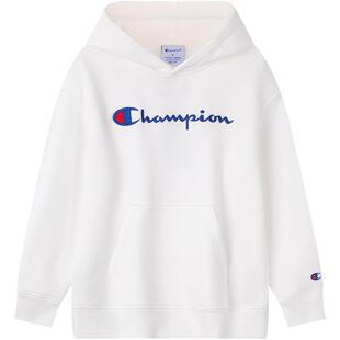 【双11预售】Champion儿童连帽加绒卫衣青少年外套26秋冬