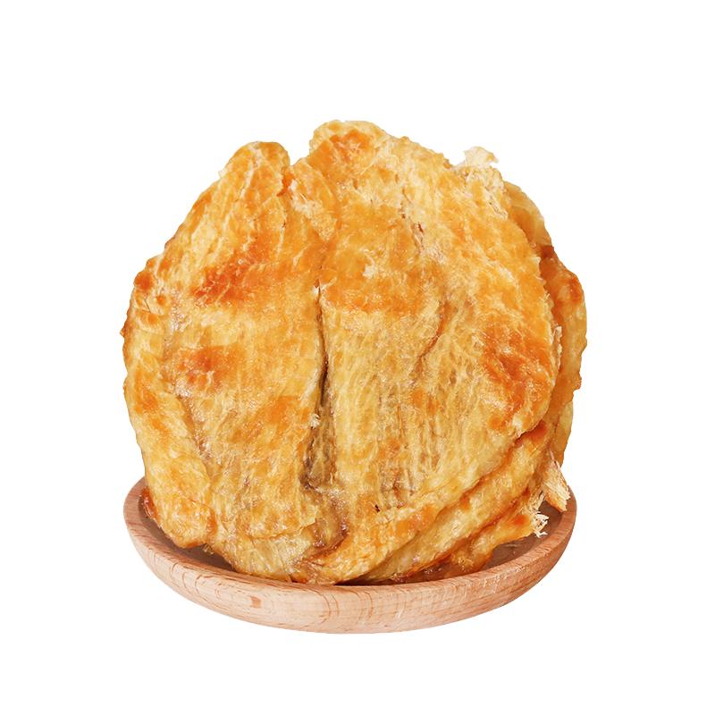 舟山现烤安康鱼片干香烤鱼片250g马面鱼无刺海鲜特产零食即食小吃
