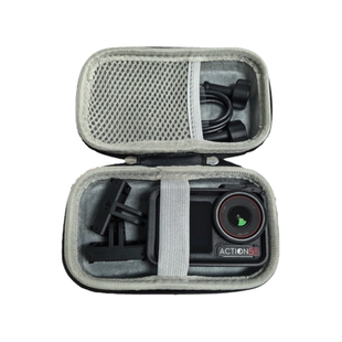 适用DJI大疆Action6运动相机收纳包Action5Pro/4/3迷你便携防摔保护套Osmo配件收纳盒防丢失防磕碰挂绳手提包